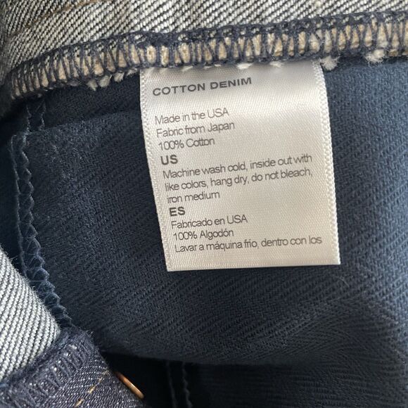 FREENOTE The Rios Selvedge Denim Slim Straight Premium Denim Jeans 32 ALTERED - Picture 14 of 14